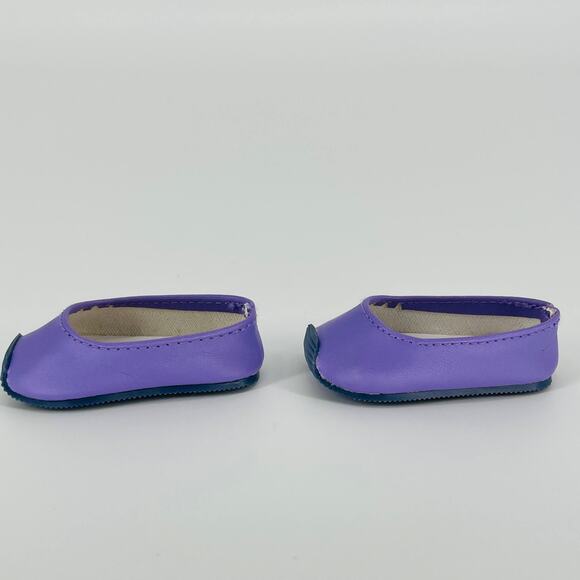 Authentic My American Girl Doll Lilac / Purple Shoes / Flats for 18" Dolls - GUC - Picture 7 of 15